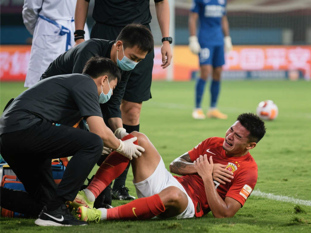 【赛场突发】蒋光太拉伤退场 队友暖心握手送鼓励